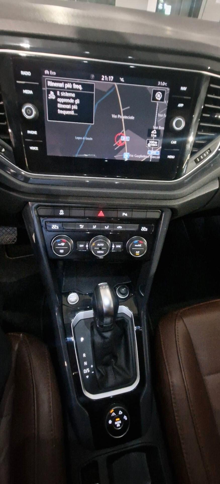 Volkswagen T-Roc 2.0 DIESEL 150 CV Advanced 09/19 KM 89000 ITALIANA CON FARI BIXENO,NAVIGATORE,PELLE TOTALE