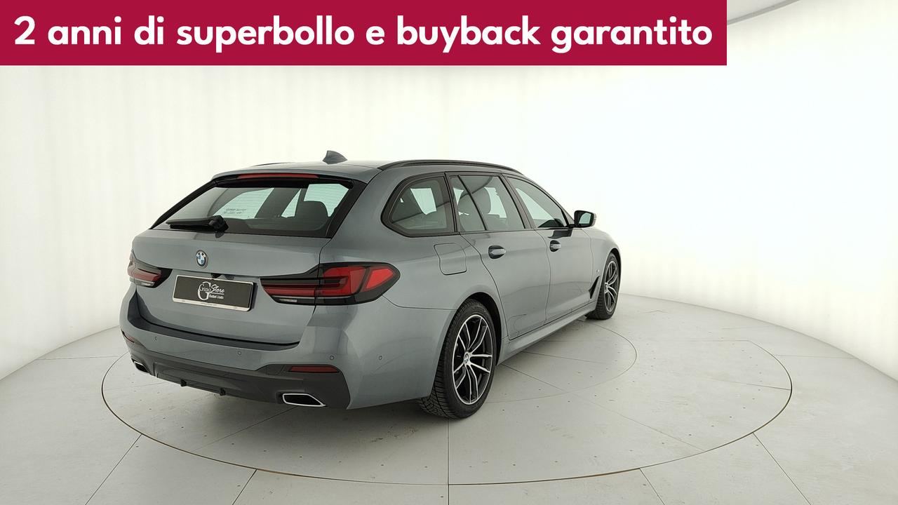 BMW Serie 5 G31 2020 Touring LCI - 540d Touring mhev 48V xdrive Msport auto