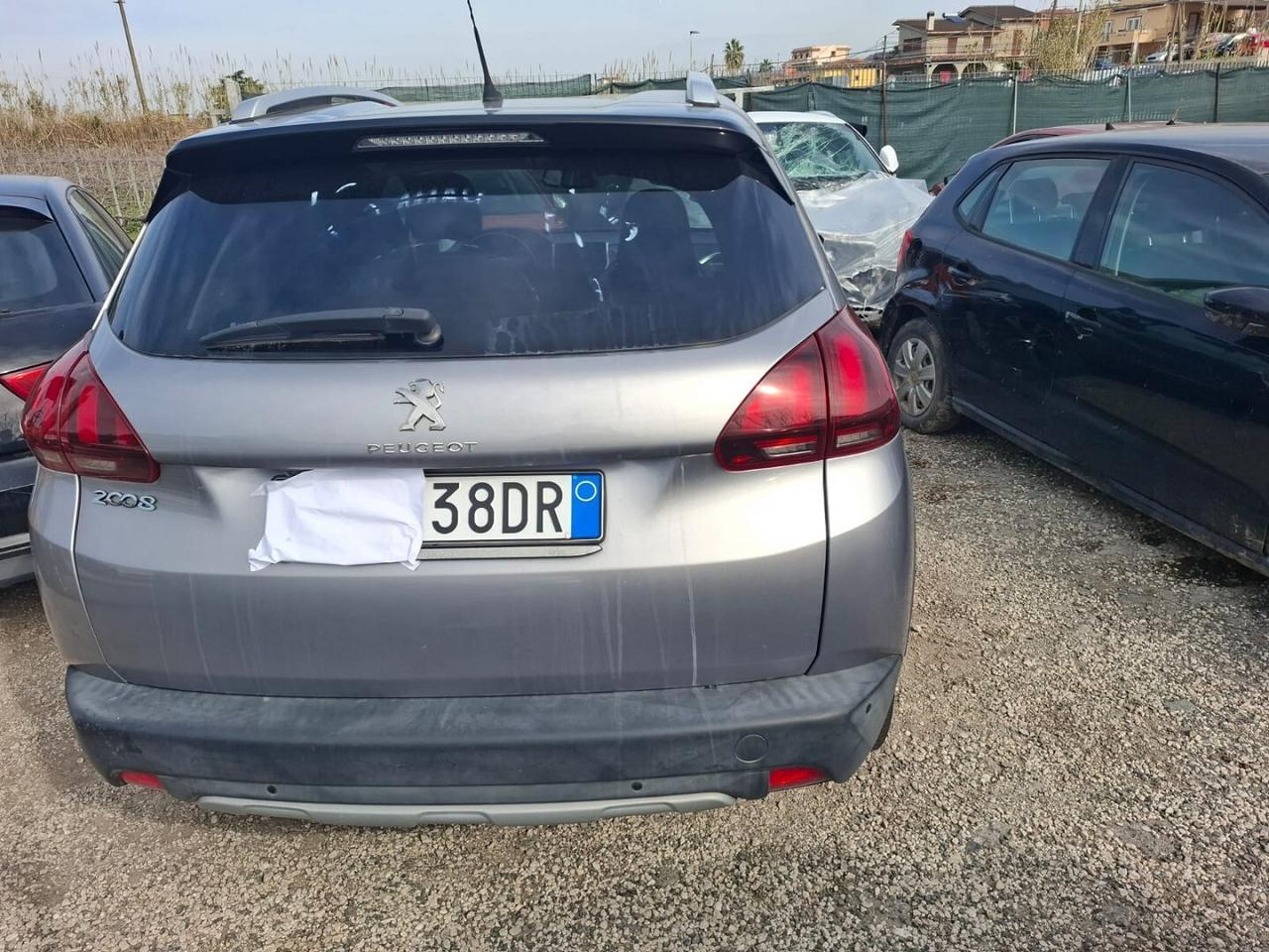 PEUGEOT 2008 BLUE HDI 2018 SINISTRATA MARCIANTE