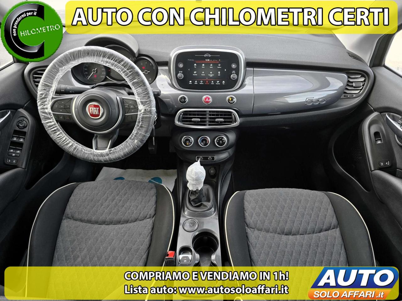 Fiat 500 X 500X 1.0 T3 CITY CROSS 58.000KM EURO6D TAGLIANDI UFFICIALI