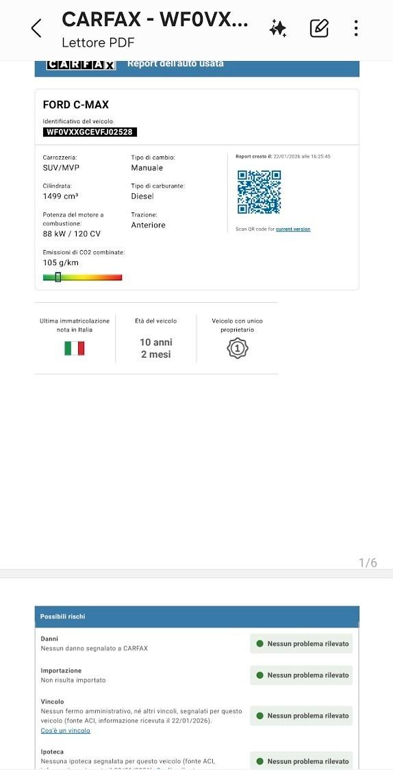 Ford C-Max 1.5 TDCi 120CV Start&Stop Plus