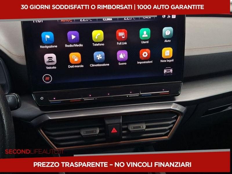 CUPRA Formentor 1.5 tsi 150cv dsg