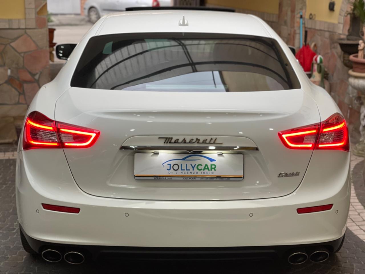 Maserati Ghibli V6 Diesel 275 CV,INTERNI CARTIER,TETTO APRIBILE.