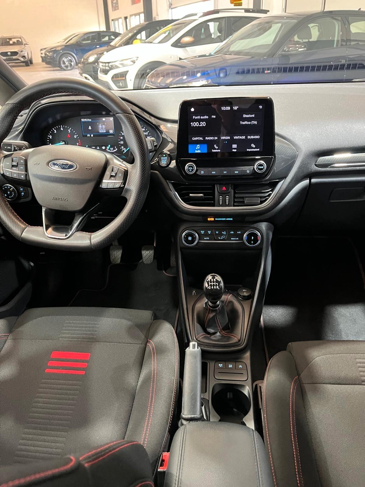 Ford Fiesta 1.0 Ecoboost Hybrid 125 CV 5 porte ST-Line