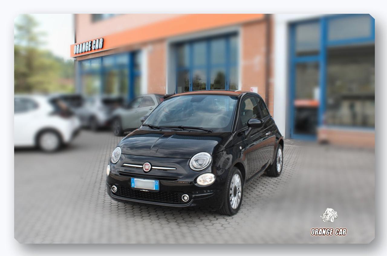 Fiat 500 1.0 Hybrid Club 70CV-SUPERSCONTO ORANGE!