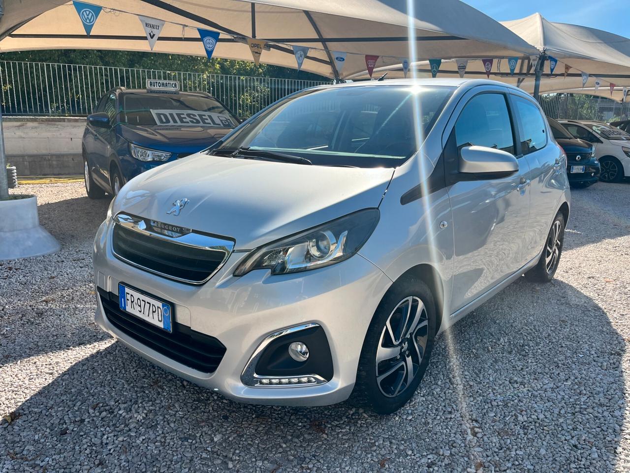 Peugeot 108 VTi 68 5 porte Allure KM CERTIFICATI 2018