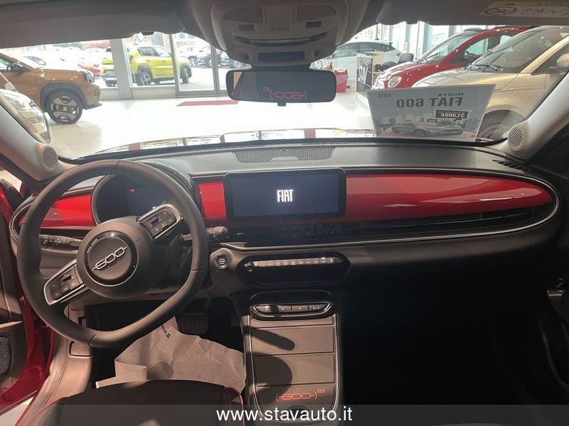FIAT 600e Red 100% Elettrica - 400Km Aut.