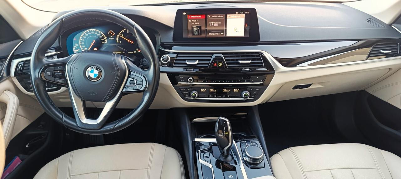 Bmw 520 520d aut. Touring Business- Service Bmw - Uniproprietario