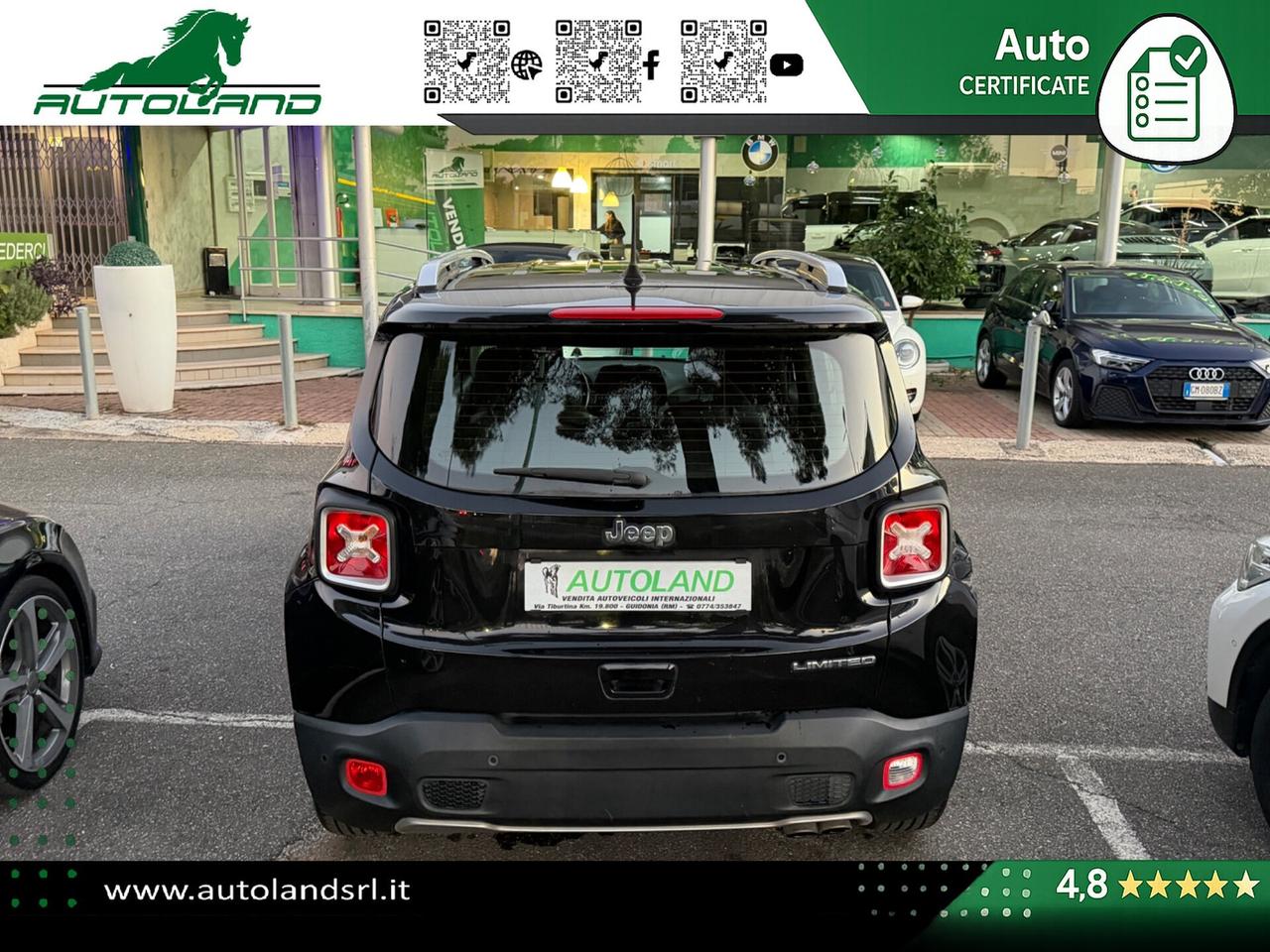 Jeep Renegade 1.6 MultiJet 120 CV Limited Automatica
