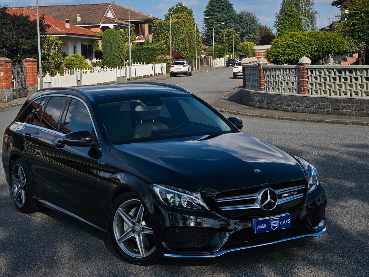 Mercedes-benz C 220d. Auto PAK AMG EURO6B AUTOMATICO