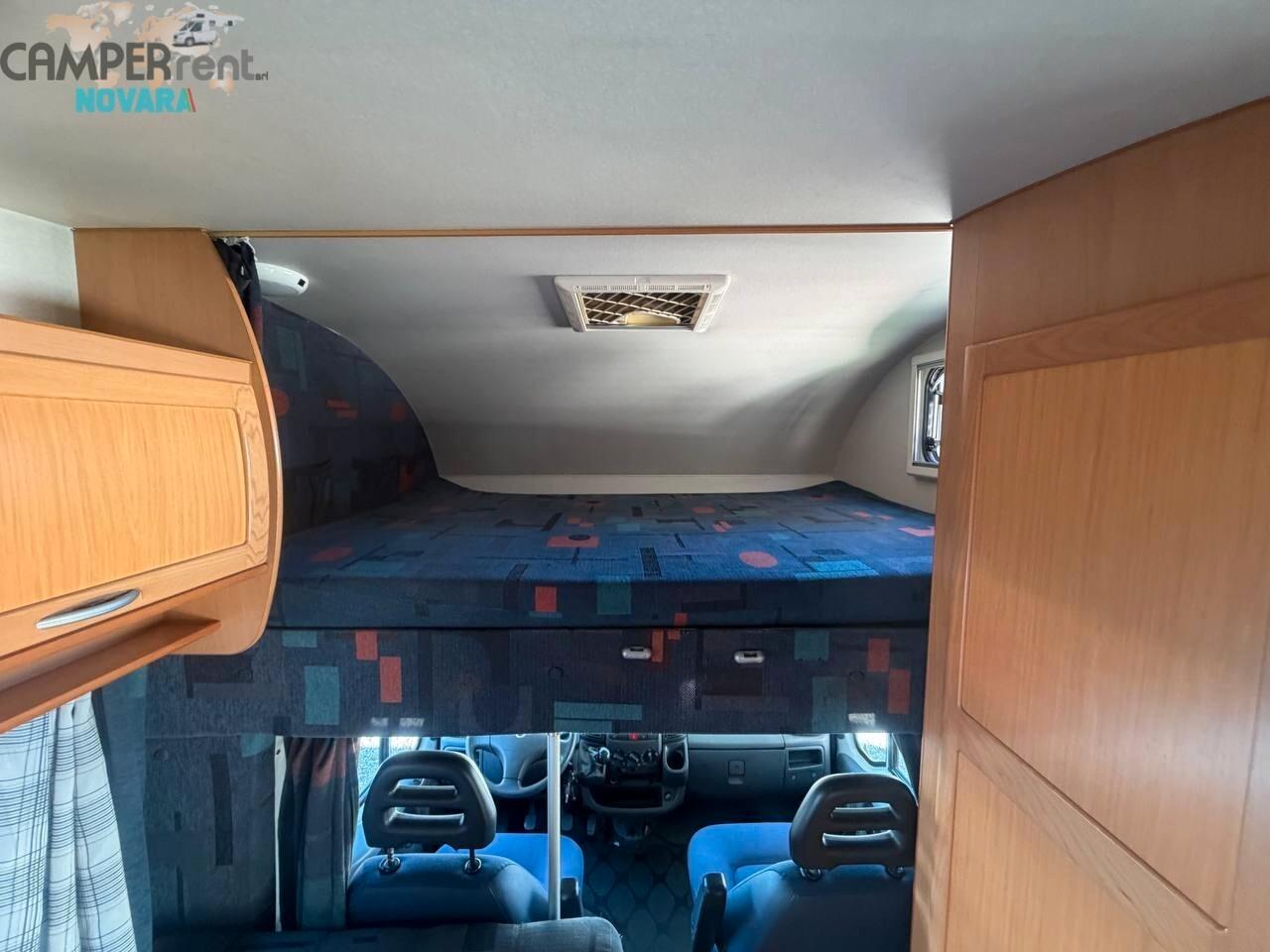 MC LOUIS GLEN 461 - Mansardato letti a castello in coda e maxi garage