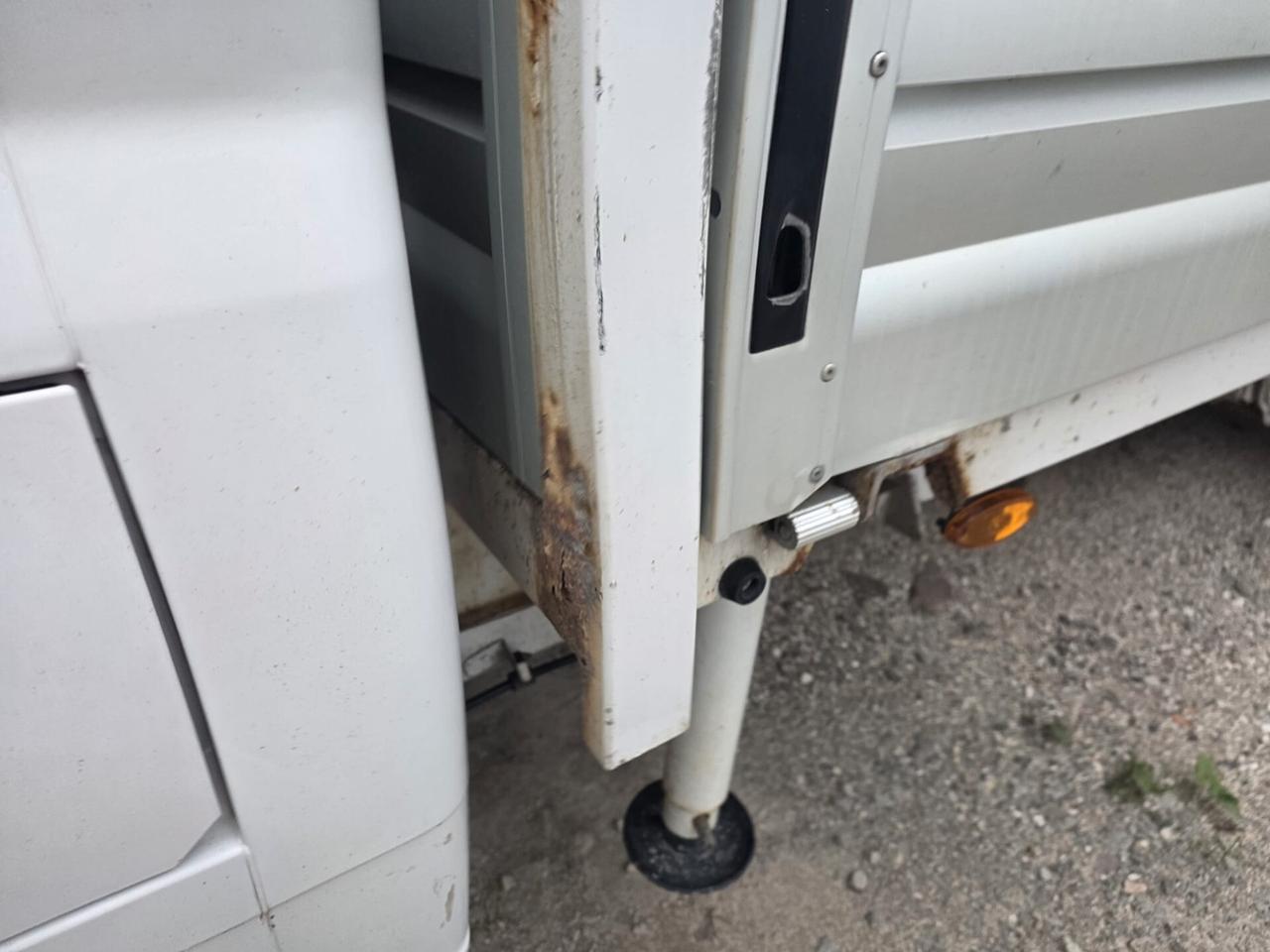 Fiat ducato cassone fisso e gru