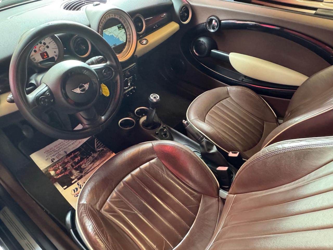 Mini Cooper D Clubman Mini 1.6 16V interni cartier