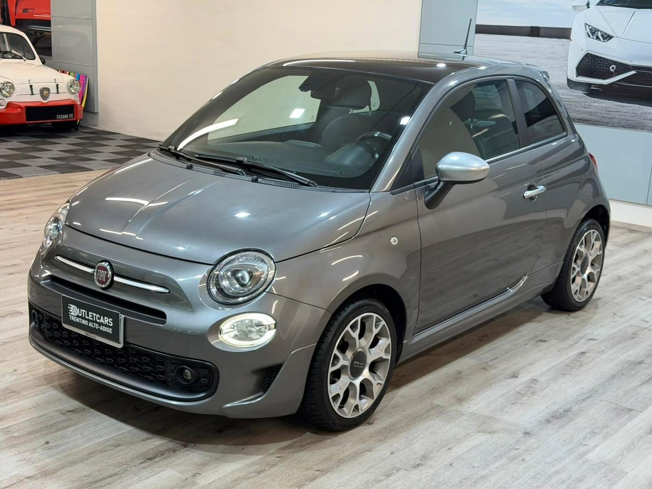 FIAT 500 S SPORT 1.2 69cv ROCKSTAR 110.000km 2019