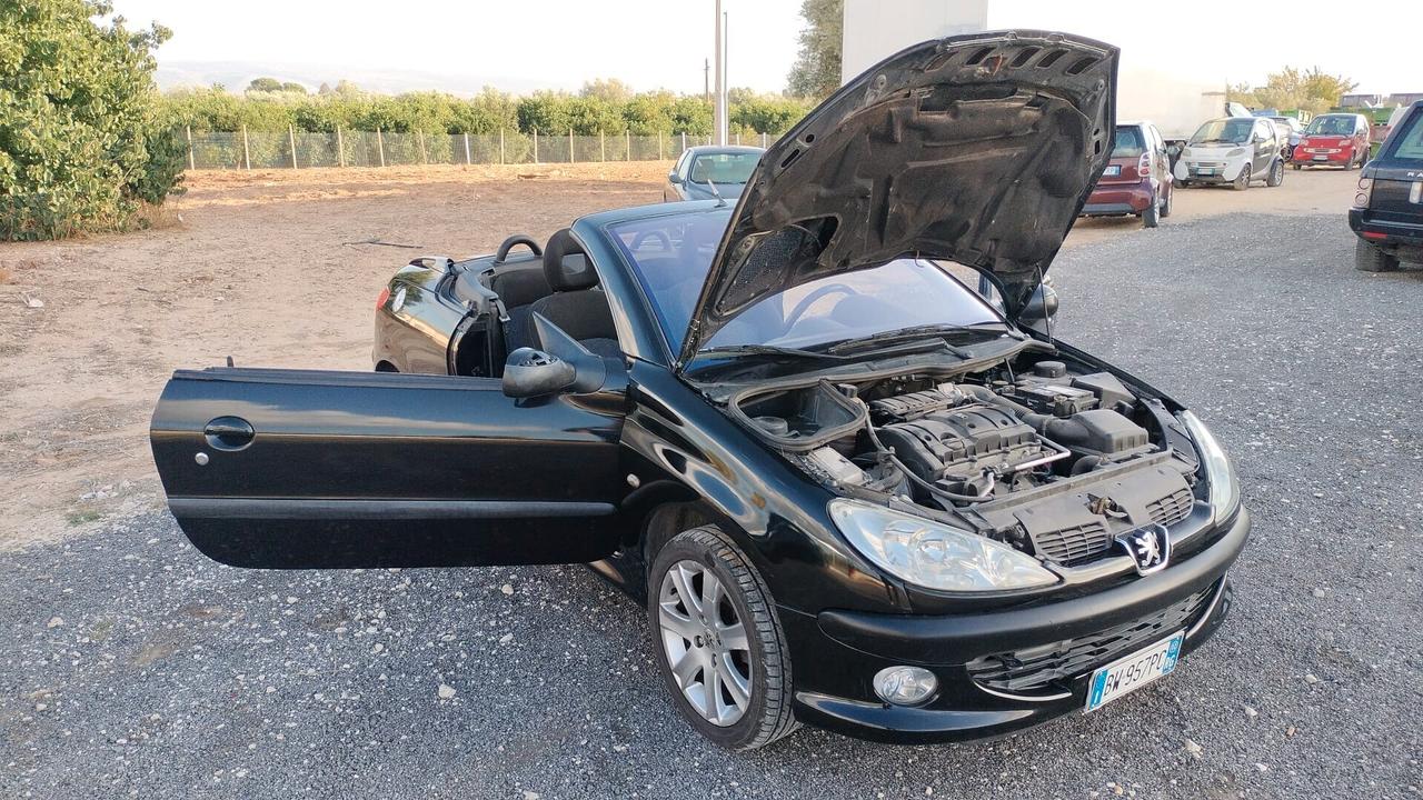 Peugeot 206 1.6 16V CC TUTTO FUNZIONANTE SENZA UN GRAFFIO 100.000KM