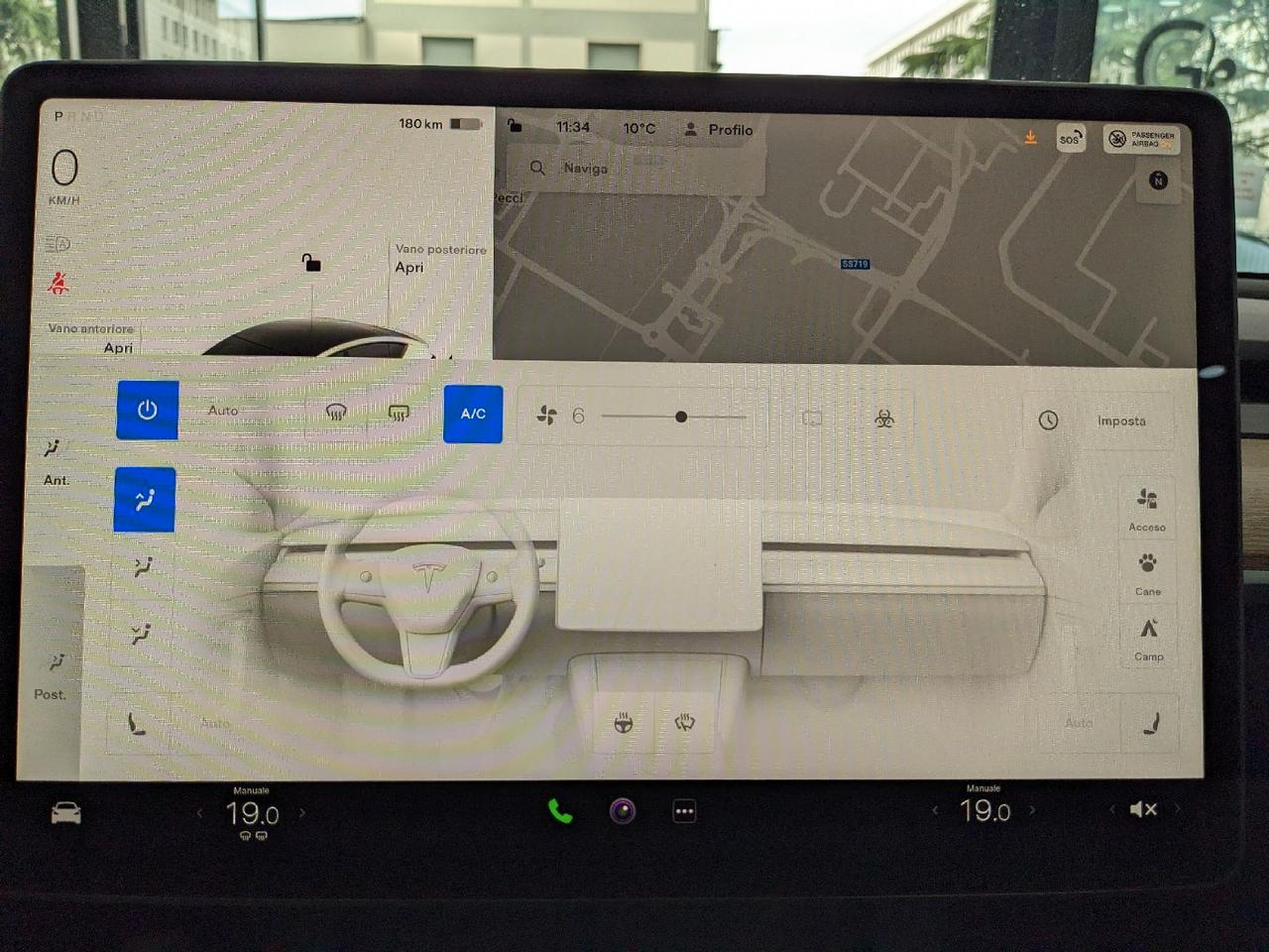 Tesla Model Y 440 cv, AWD, Tetto Panoramico, Autonomia WLTP 533k