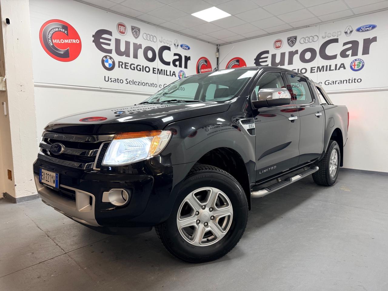 Ford Ranger 2.2 TDCi aut. DC Limited 5pt. 12/2014 EURO 5B NEOPATENTATI GANCIO TRAINO