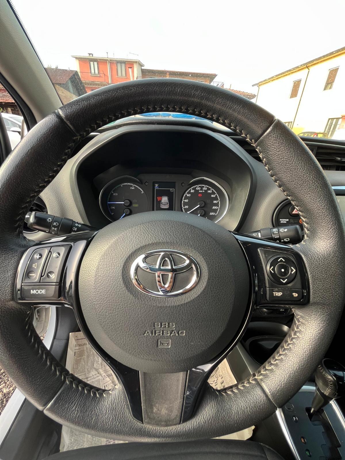 Toyota Yaris 1.5 Hybrid 5 porte - CONSUMI RECORD - Unico Proprietario -Km certificati