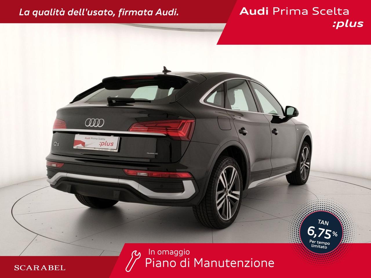 Audi Q5 sportback 40 2.0 tdi mhev 12v s line plus quattro s-tronic