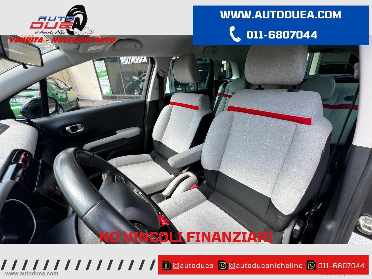 CITROEN C3 Aircross BlueHDi 120 S&S EAT6 Shine NO VINCOLI FINANZIARI