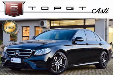 MERCEDES-BENZ E220d PREMIUM AMG 194cv AUTO, SERVICE UFF MERCEDES, UFF ITALIANA, EURO 6C, TOTAL BLACK, FARI FULL LED, RETROCAMERA, PERMUTE