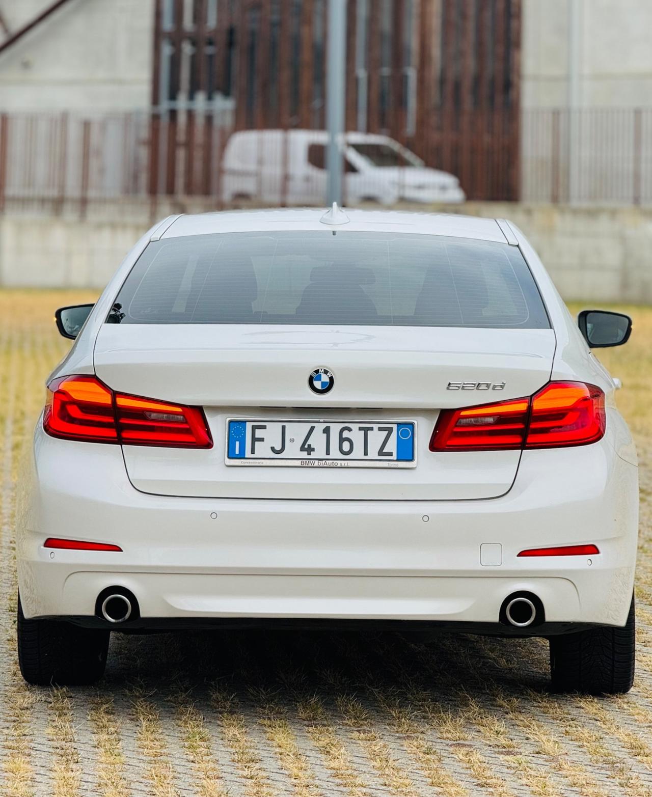 Bmw 520d xDrive Sport Euro 6C Bianco Perla