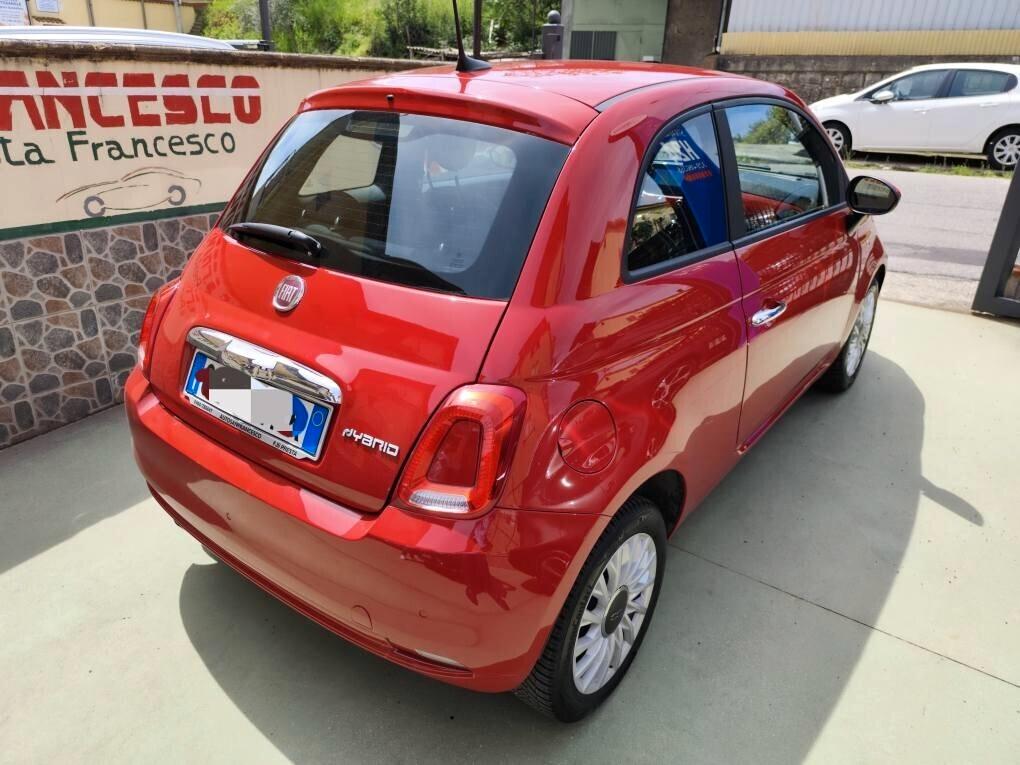 Fiat 500 1.0 Hybrid Lounge 70cv - 2021