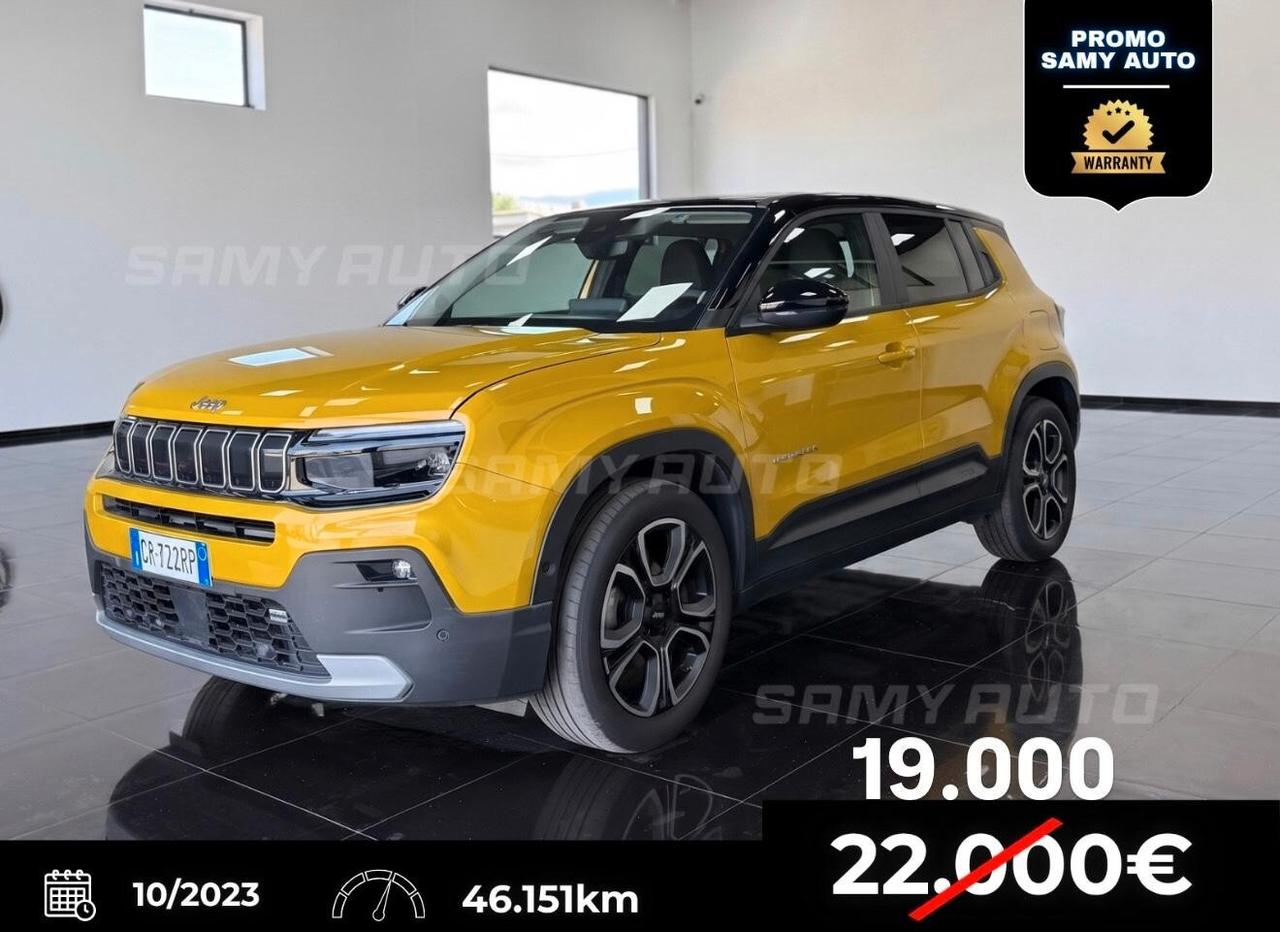 Jeep Avenger 1.2 Turbo 100 CV Summit