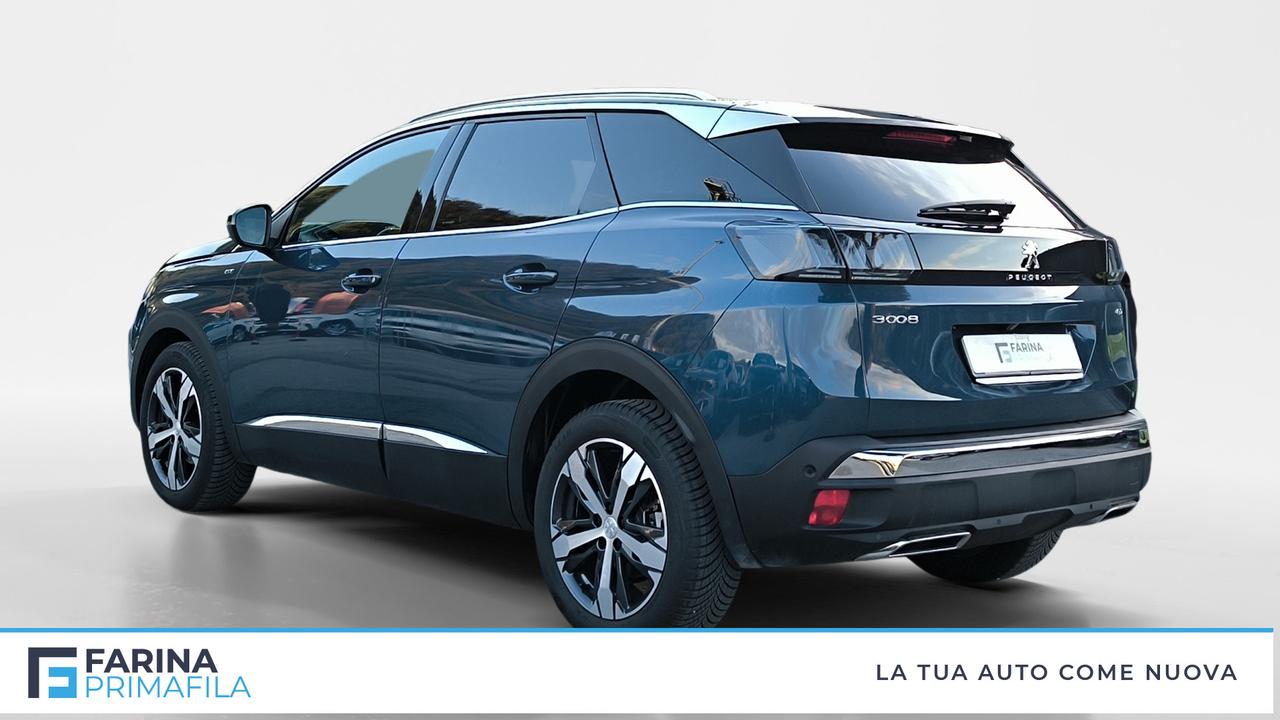 PEUGEOT 3008 II 2021 - 3008 1.5 bluehdi GT s&s 130cv eat8