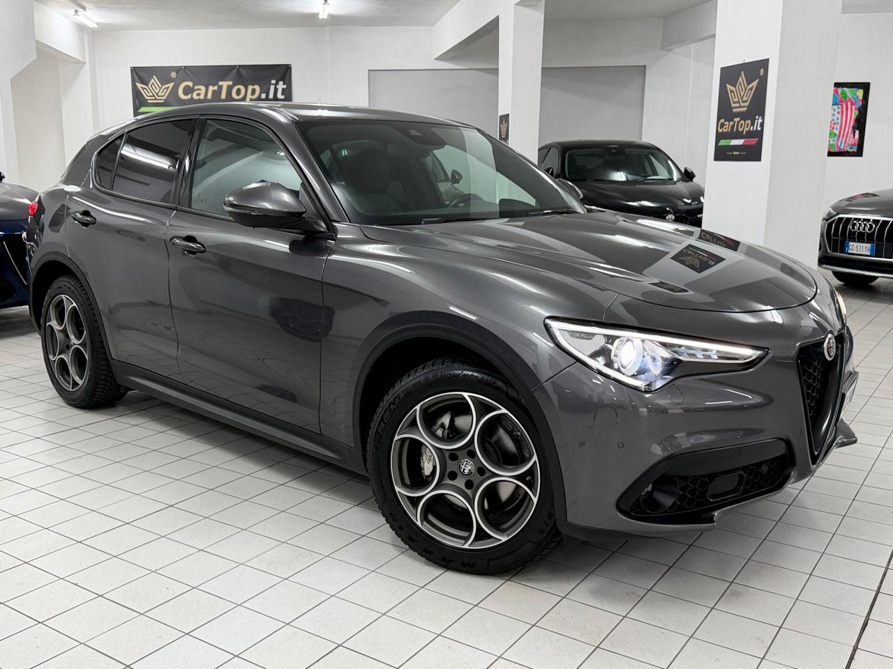 Alfa Romeo Stelvio 2.2 TD SEDILI SPORTIVI VELOCE AT8 Q4 KIT DISTRIBUZIONE ESEGUITO E VOLANTE RISCALDATI MEMORIE