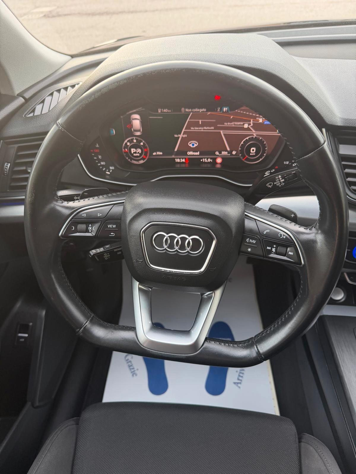 Audi Q5 40 TDI quattro S tronic Sport Virtual Cockpit, Fari Full Led e pacchetto luci ambiente multicolor