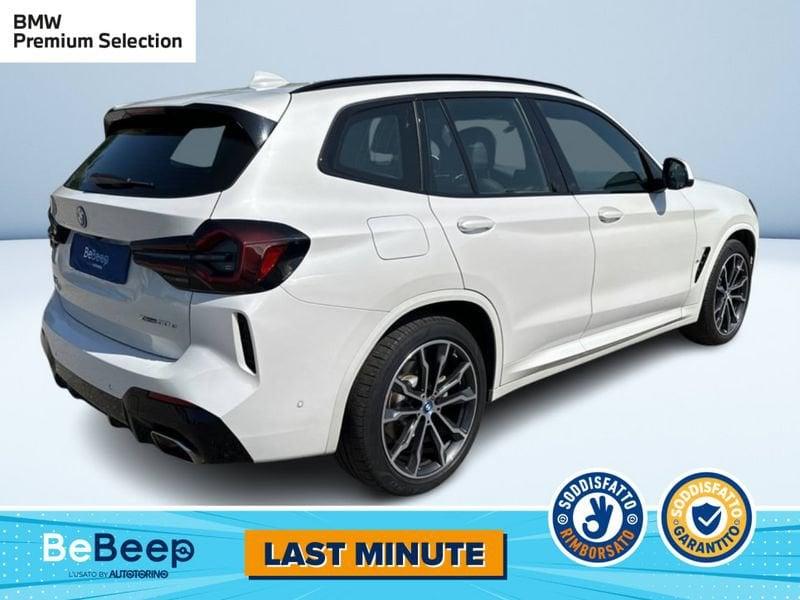 BMW X3 XDRIVE30E MSPORT AUTO