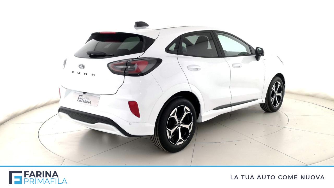 FORD Puma ST-Line 1.0 EcoBoost Hybrid 125CVTrasmissione manuale a 6 rapporti Trazione anteriore