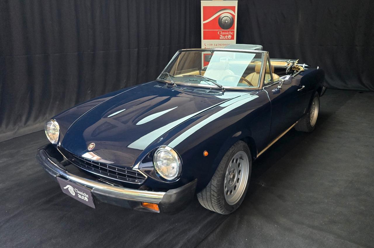 Fiat 124 Spider 1.8 cc certif. ASI con C.R.S