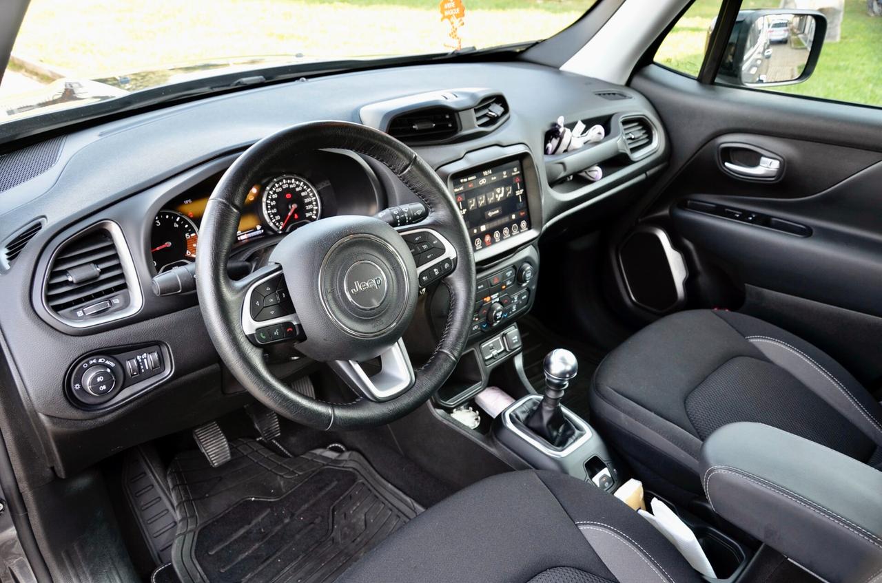 JEEP RENEGADE 1.6 MJT 2WD 130cv, GAR. UFF JEEP, UFF ITALIANA, EURO 6D, NAVI, RETROCAMERA, PERMUTE