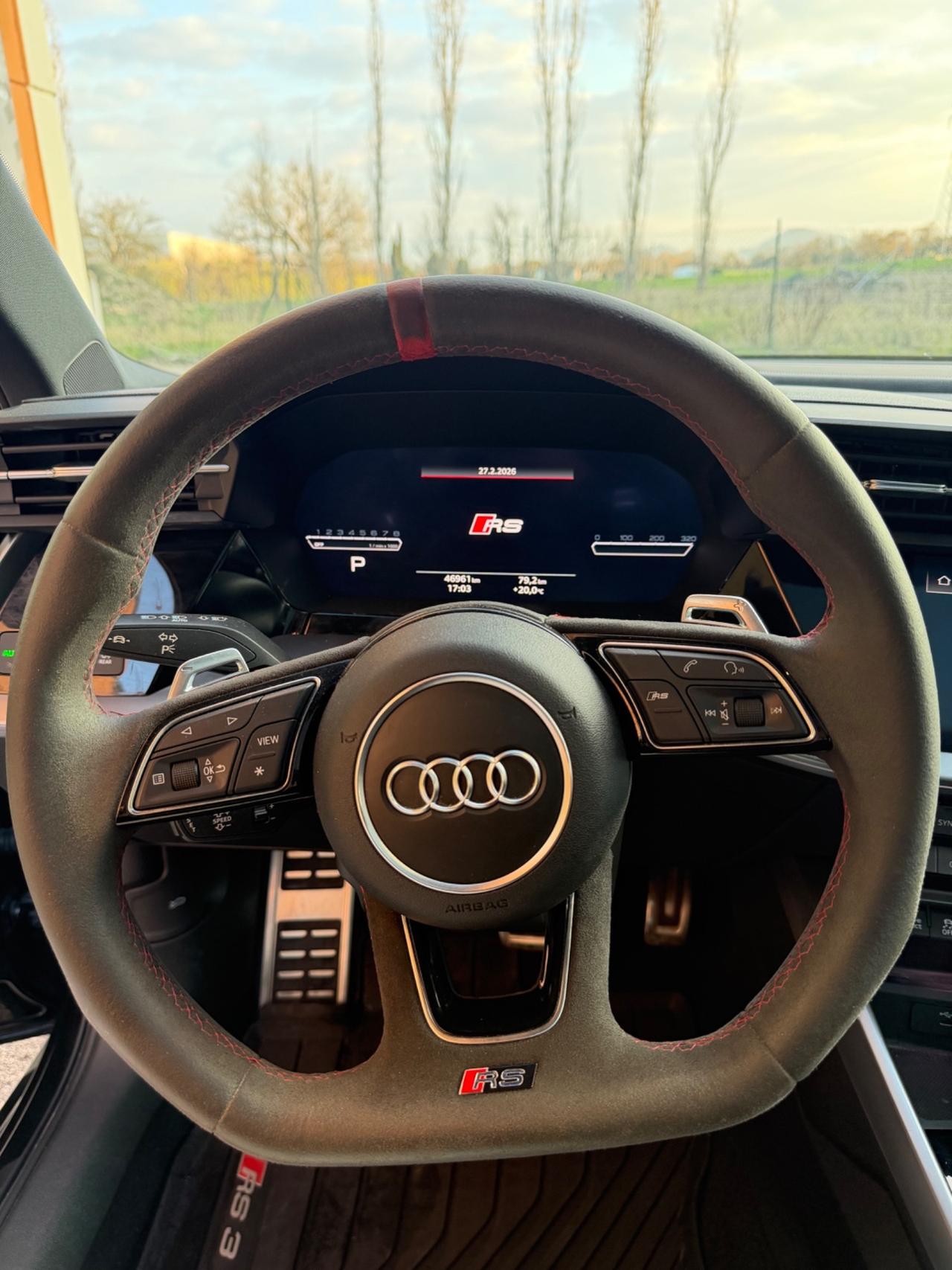 Audi RS3 SPB IVA ESP. TETTINO GARANZIA 12/36 MESI