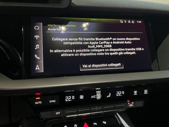 AUDI A3 SPB 35TDI Stronic S line "18 Sline/CarPlay Navi/LE