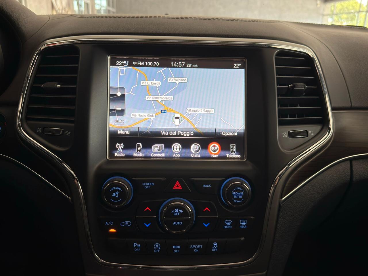 Jeep Grand Cherokee 3.0 V6 CRD 250 CV Multijet II Overland
