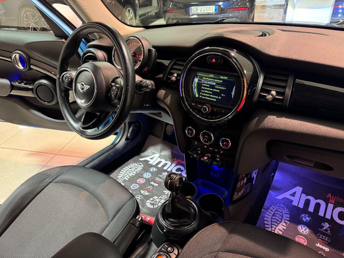 MINI Cooper 1.5 D 5 porte Led Luci Ambient Navi