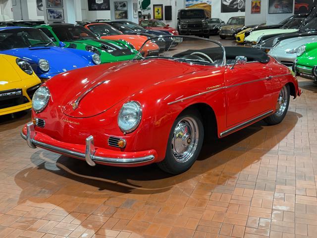 PORSCHE 356 Speedster 1600 A -Matching color-Pelle Nera