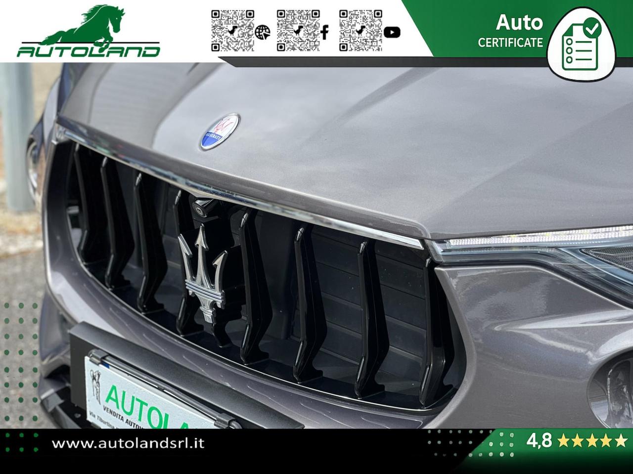 Maserati Levante 3.0 V6 Gransport 275cv auto Tetto Full