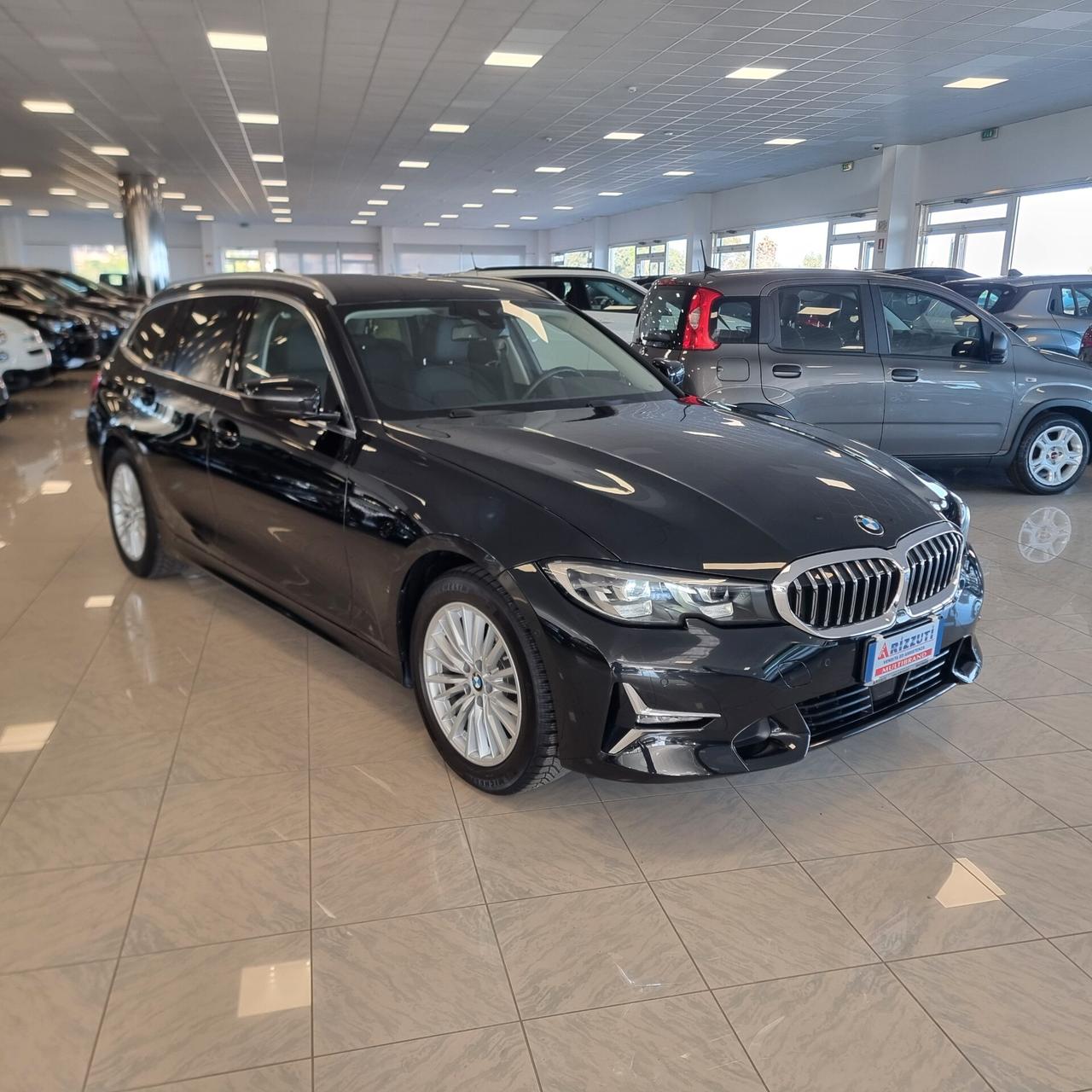 Bmw 318d 48V Touring Luxury - Pelle - Navy