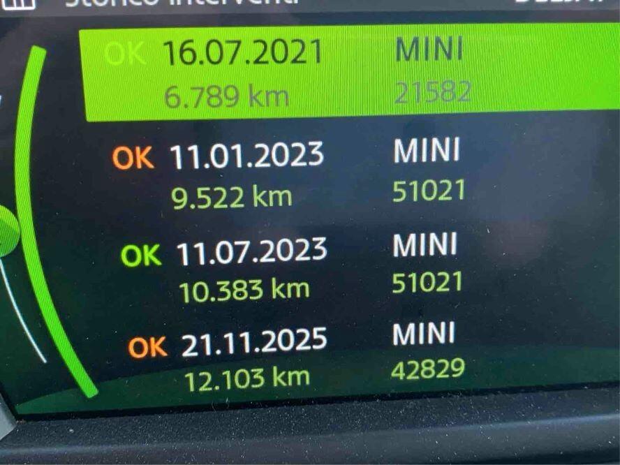 Mini Cooper Countryman 1.5 AUTOM. KM REALI !!! NAVY PREZZO REALE NO PROMO