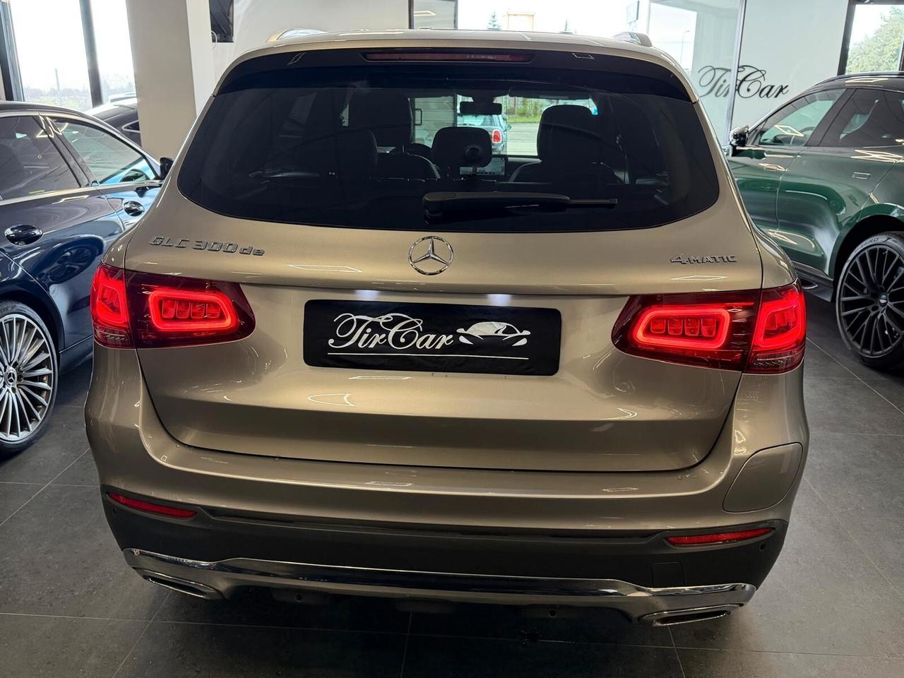 MERCEDES GLC 300DE SPORT 4MATIC 2.0 EQ POWER 194CVPELLE NAVI CAM ANNO 2022
