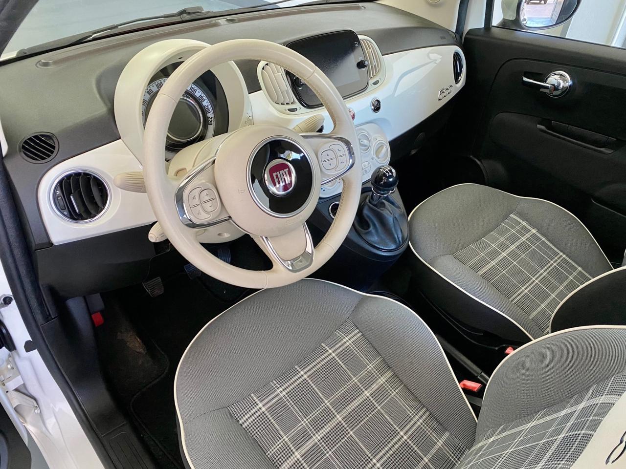 Fiat 500 1.2 Lounge 69cv 2019 New Model Unico Proprietario