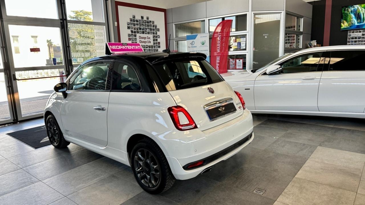 Fiat 500 1.0 Hybrid Hey Google