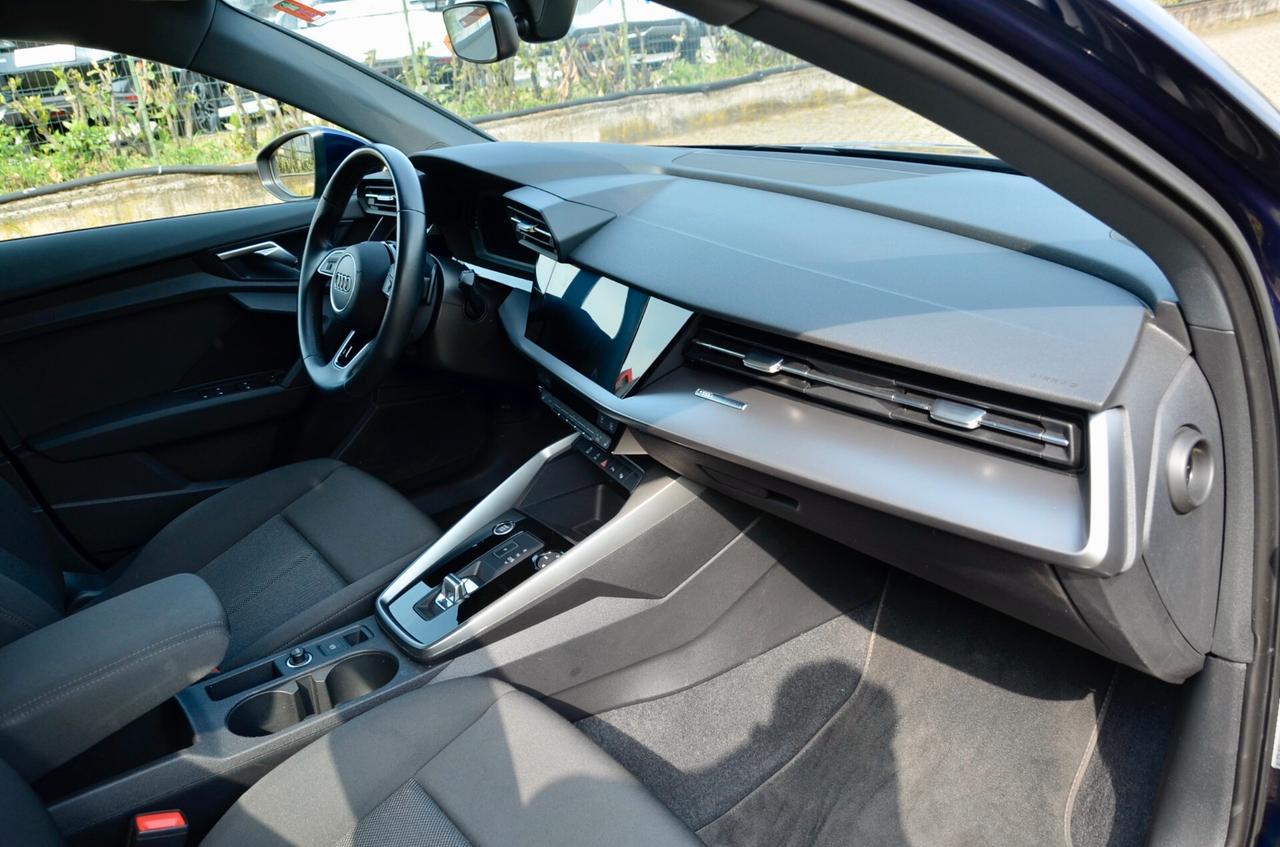 AUDI A3 SPB 30 2.0 TDI S LINE EDITION 116cv S-TRONIC, OK NEOPATENTATI, SERVICE CON FATTURE, EURO 6D, PERMUTE