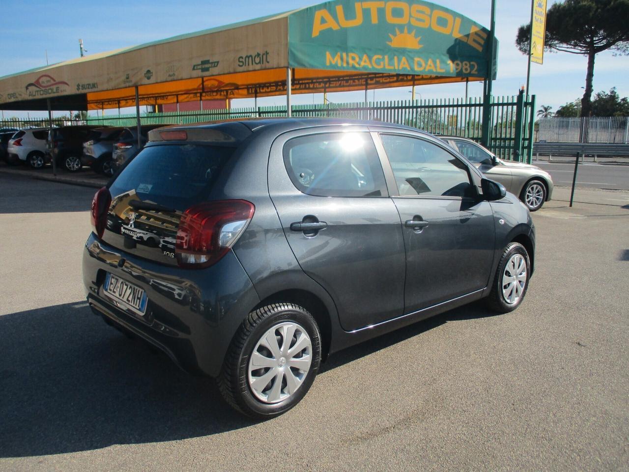 PEUGEOT 108 5P 1.0 12v ACTIVE E5 132000 KM CERTIFICATI