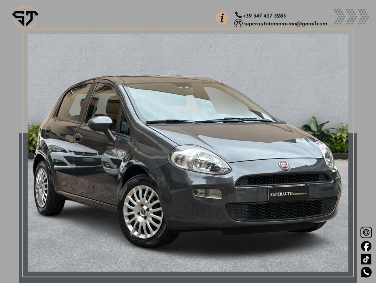 Fiat Punto 1.3 MJT II 75 CV 5 porte OK neopatentati