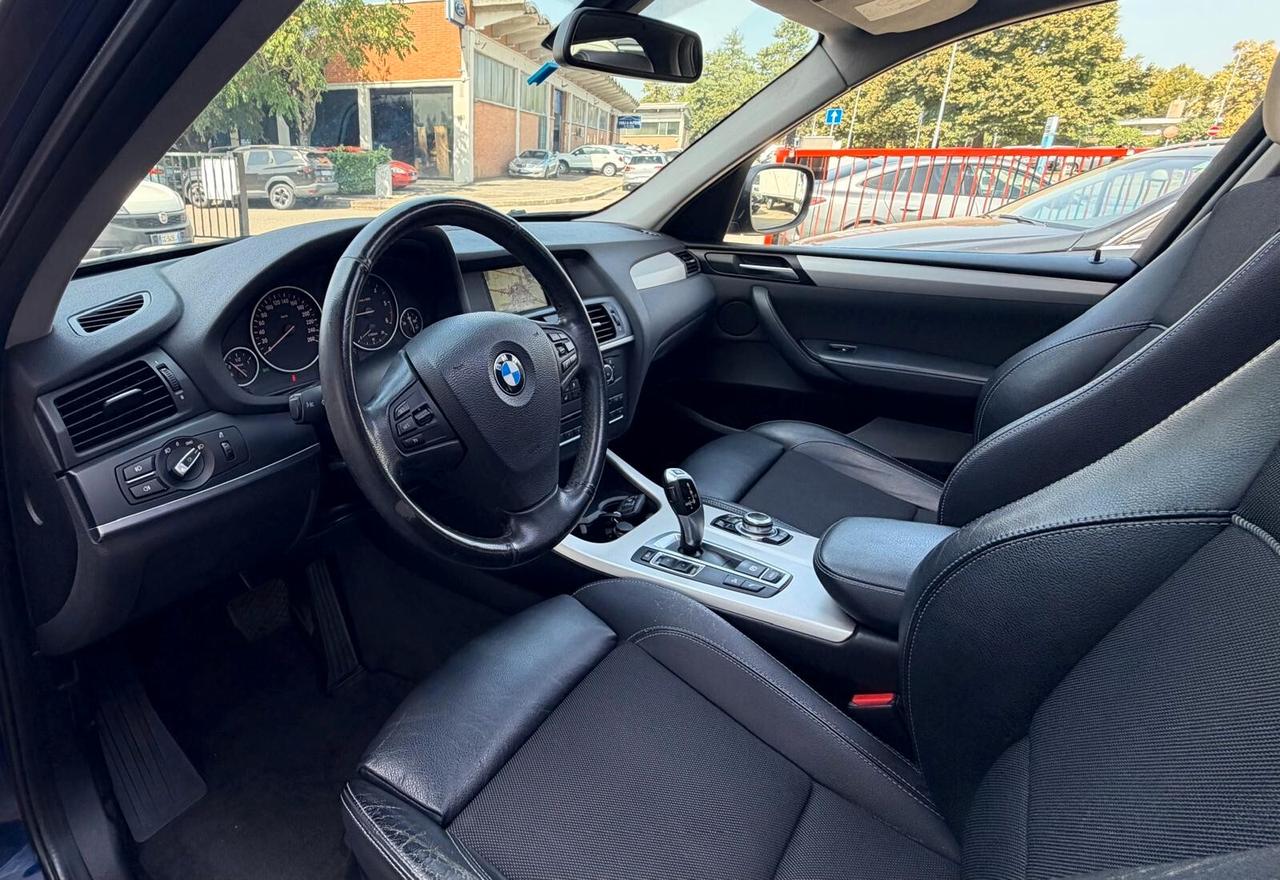 BMW X3 X-DRIVE 20D 2.0 ELETTA 184 CV - FULL LED, P